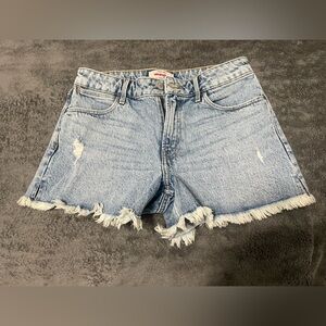 Wrangler shorts Denim Blue High rise vintage 3” inseam NEW